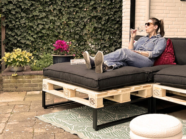 Lounge Palletbank - The Chaise Longue